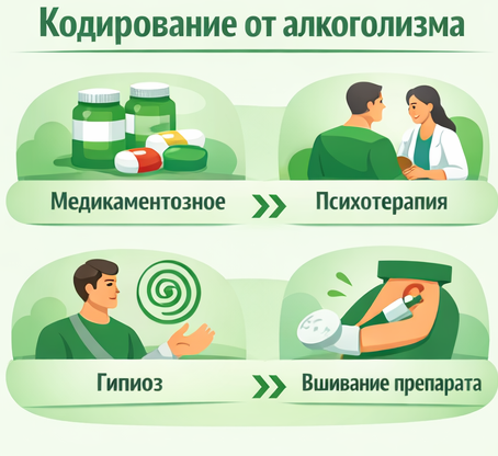 кодирование от алкоголизма в Северске Санати